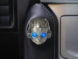 Cyber Mecha Alloy Push Start Cover, Universal Engine Ignition Switch, Car Interior Decor Start