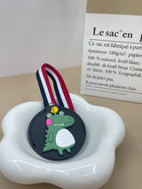 Playful Dinosaur Retractable Seat & Bag Hook, Car seat hook, Baby Cart Universal hook, Hook for Bag, car interior decor