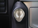 Web Slinger Alloy Push Start Stop Button Cover, Aluminum Alloy Start Stop Button Cover, Car Accessories, Car Interior Decor