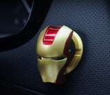 Powered Armor Lightweight Plastic Push Start Stop Button Cover, Plastic Universal Engine Ignition Switch, Car Accessories, Car Interior Decor