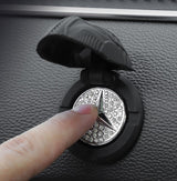 Stealth Panther Lightweight Plastic Push Start Cover, Universal Engine Ignition Switch, Car Interior Decor Start