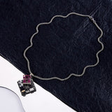 Cyberpunk Dual PCB Necklace: Functional Audio & Sensor Pendants, functional cyberpunk sci-fi necklace, Laser rangefinder, radio pcb necklace, can insert earphone and USB