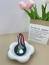 Playful Dinosaur Retractable Seat & Bag Hook, Car seat hook, Baby Cart Universal hook, Hook for Bag, car interior decor