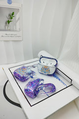 Starlit Fairy Tale Castle Liquid Glitter AirPod Case