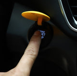 Electric Mouse Plastic Push Start Stop Button Cover, Plastic Universal Engine Ignition Switch, Car Accessories, Car Interior Decor