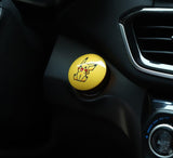 Electric Mouse Plastic Push Start Stop Button Cover, Plastic Universal Engine Ignition Switch, Car Accessories, Car Interior Decor