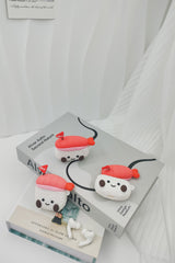 Happy Shrimp Nigiri Sushi Earbud Case