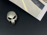 Punisher Alloy Push Start Cover, Universal Engine Ignition Switch, Car Interior Decor Start