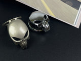 Punisher Alloy Push Start Cover, Universal Engine Ignition Switch, Car Interior Decor Start