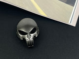 Punisher Alloy Push Start Cover, Universal Engine Ignition Switch, Car Interior Decor Start