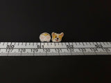 Wink Corgi Mismatched Resin Stud Earrings