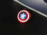 Star Patriot Lightweight Shield Plastic Push Start Stop Button Cover, Universal Engine Ignition Switch, Car Interior Decor Start