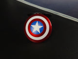 Star Patriot Lightweight Shield Plastic Push Start Stop Button Cover, Universal Engine Ignition Switch, Car Interior Decor Start
