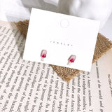 Miniature Berry Popsicle Stud Earrings