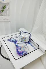 Starlit Fairy Tale Castle Liquid Glitter AirPod Case