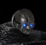 Cyber Mecha Alloy Push Start Cover, Universal Engine Ignition Switch, Car Interior Decor Start