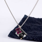 Cyberpunk Dual PCB Necklace: Functional Audio & Sensor Pendants, functional cyberpunk sci-fi necklace, Laser rangefinder, radio pcb necklace, can insert earphone and USB