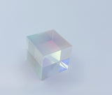 Mini K9 Crystal Square: The Desktop Rainbow Maker, Cube Sunlight Catcher, Rainbow Maker, Square Cube Prism, Light Splitting, Table Decor