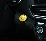 Electric Mouse Plastic Push Start Stop Button Cover, Plastic Universal Engine Ignition Switch, Car Accessories, Car Interior Decor