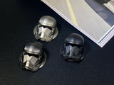 Galactic Trooper Alloy Push Start Cover, Universal Engine Ignition Switch, Car Interior Decor Start