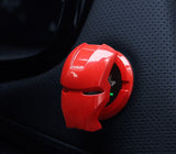 Powered Armor Lightweight Plastic Push Start Stop Button Cover, Plastic Universal Engine Ignition Switch, Car Accessories, Car Interior Decor