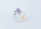 K9 Prism House Sunlight Catcher, Rainbow Maker, Square Cube Prism, Light Splitting, Table Decor