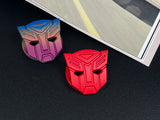 Heroic mecha-guardian aluminum alloy push start cover