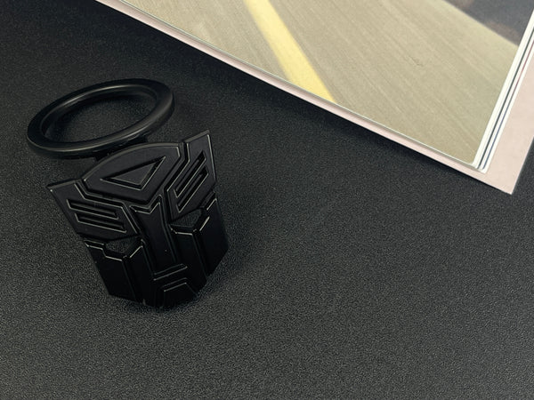 Heroic mecha-guardian aluminum alloy push start cover
