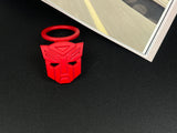 Heroic mecha-guardian aluminum alloy push start cover