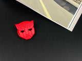 Heroic mecha-guardian aluminum alloy push start cover