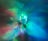 K9 Prism Polyhedron Sunlight Catcher, Rainbow Maker, Square Cube Prism, Light Splitting, Table Decor
