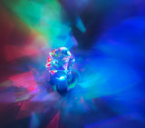 K9 Prism Polyhedron Sunlight Catcher, Rainbow Maker, Square Cube Prism, Light Splitting, Table Decor