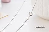 Delicate S925 Sterling Silver Replacement Chain | Hypoallergenic