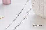 Delicate S925 Sterling Silver Replacement Chain | Hypoallergenic
