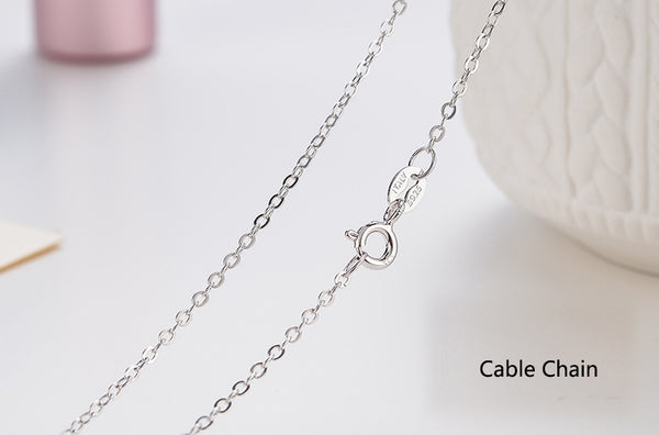 Delicate S925 Sterling Silver Replacement Chain | Hypoallergenic