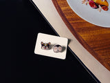 Wink Corgi Mismatched Resin Stud Earrings
